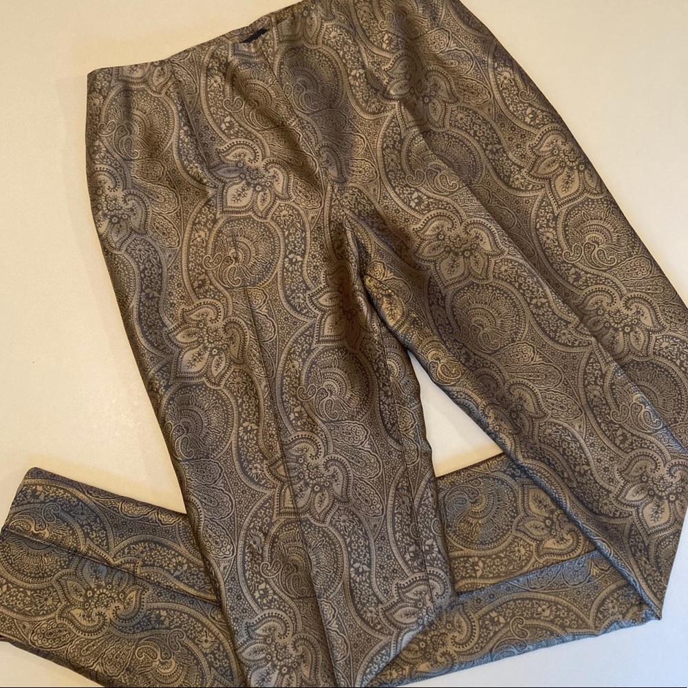 Ann Taylor Jacquard Pants Size 4